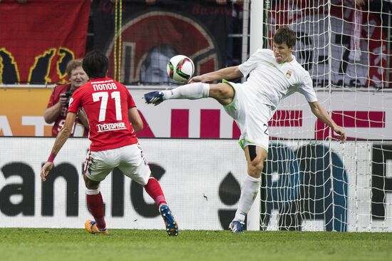 Football. Russian Premiere League. Spartak vs. Ufa