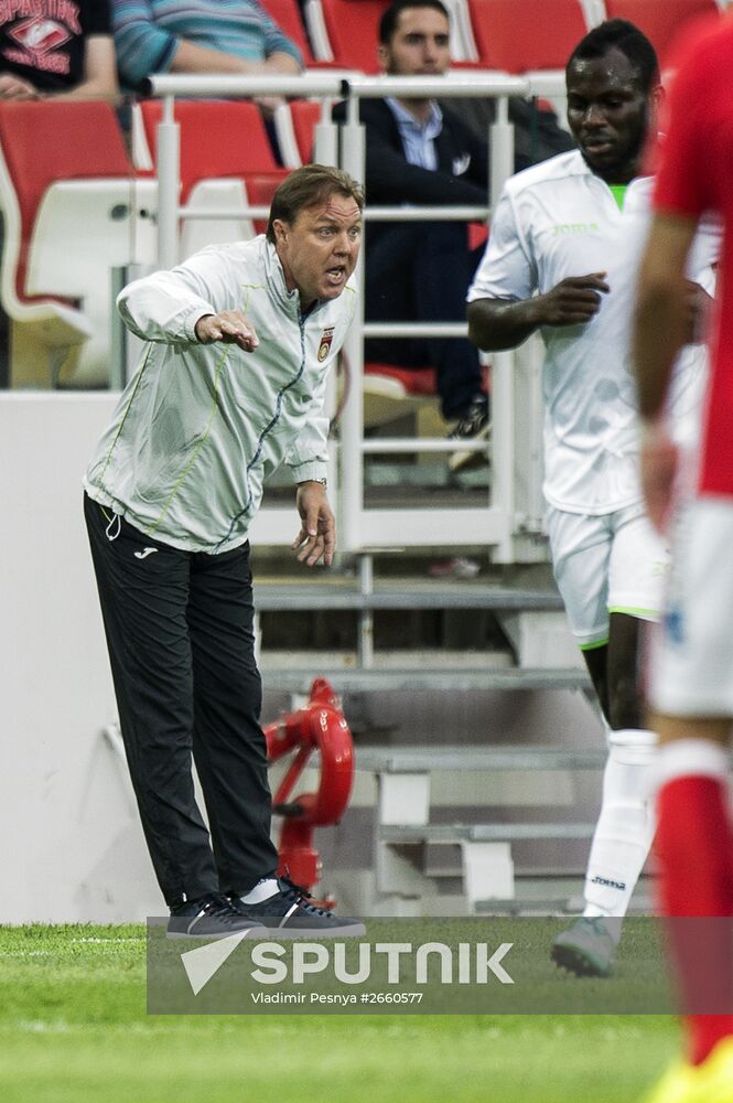 Football. Russian Premiere League. Spartak vs. Ufa