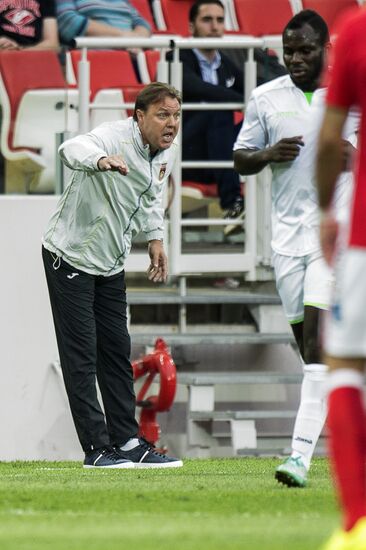 Football. Russian Premiere League. Spartak vs. Ufa