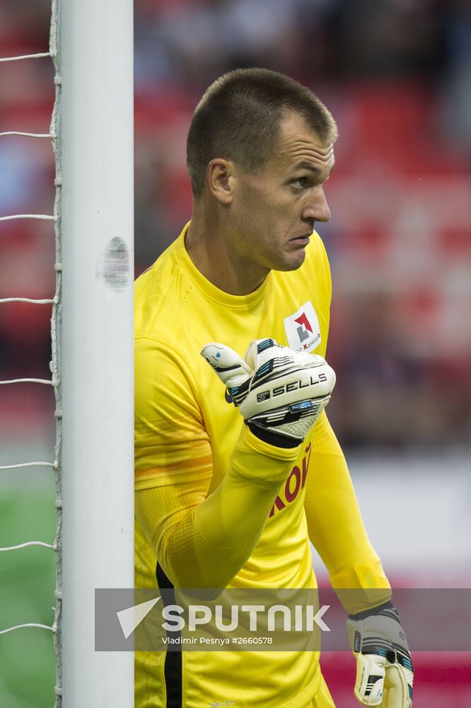 Football. Russian Premiere League. Spartak vs. Ufa