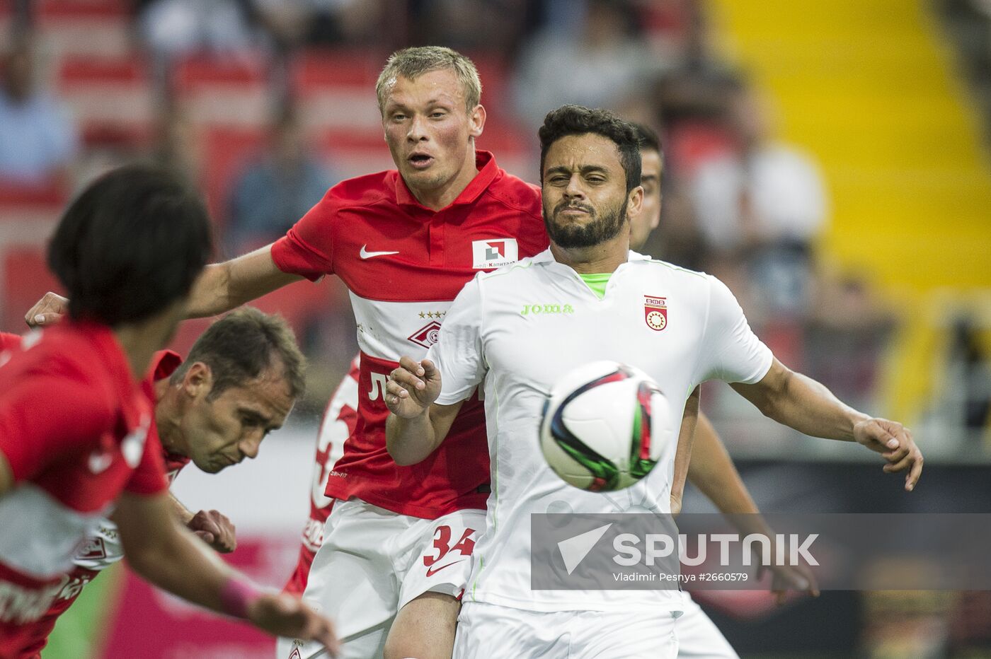 Football. Russian Premiere League. Spartak vs. Ufa