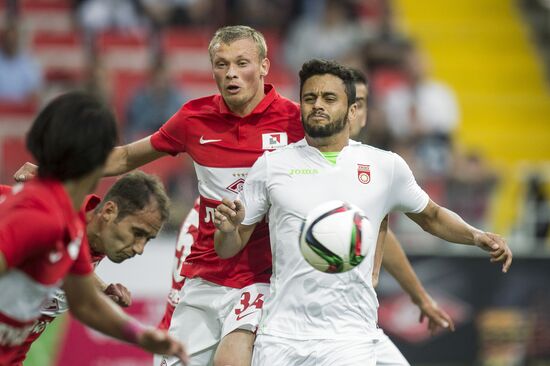 Football. Russian Premiere League. Spartak vs. Ufa