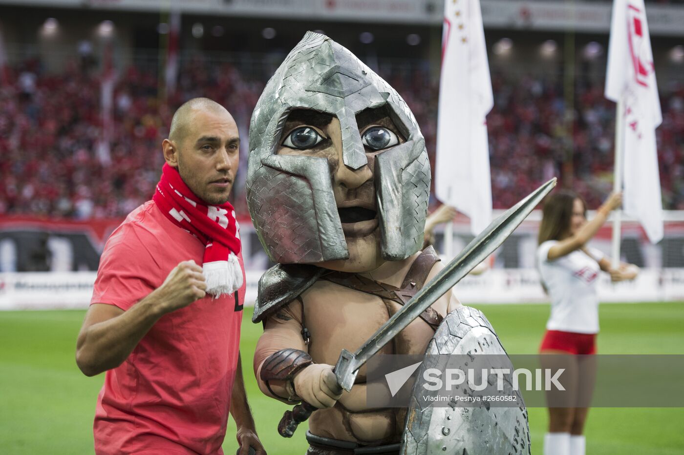 Football. Russian Premiere League. Spartak vs. Ufa