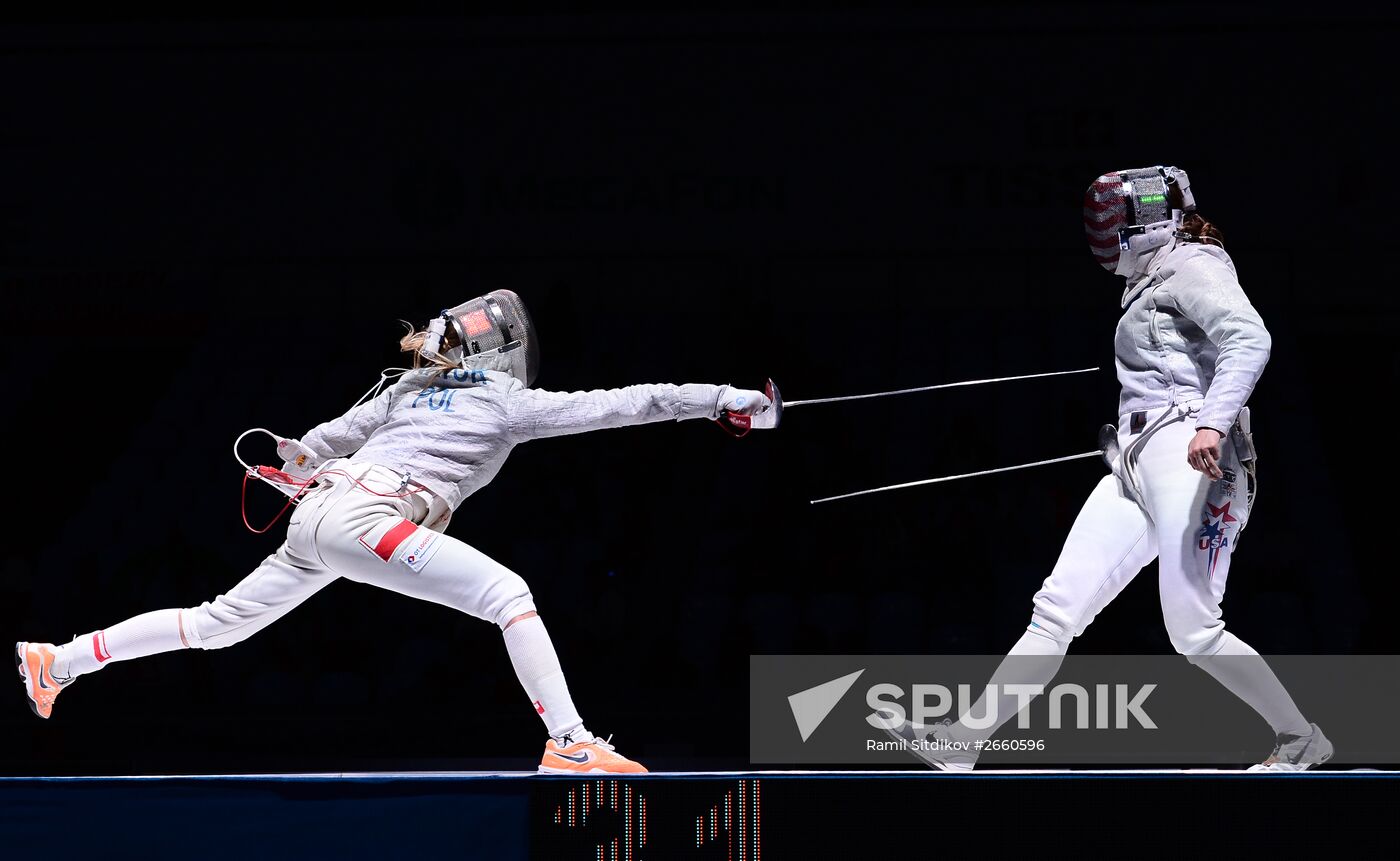 World Fencing Championships. Day Five