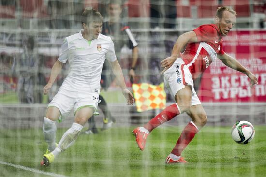Football. Russian Premiere League. Spartak vs. Ufa