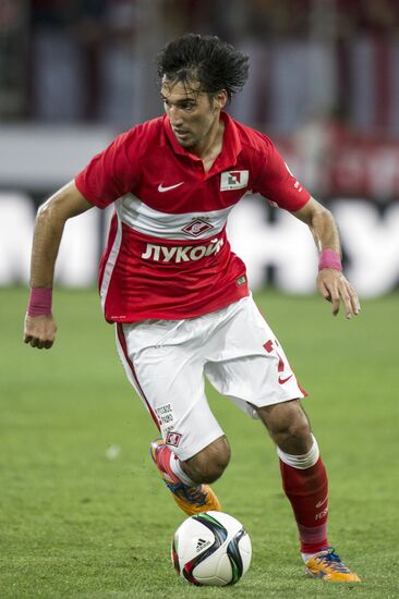 Football. Russian Premiere League. Spartak vs. Ufa