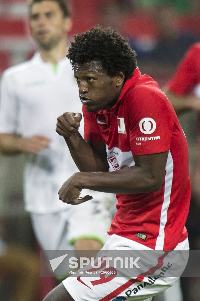 Football. Russian Premiere League. Spartak vs. Ufa