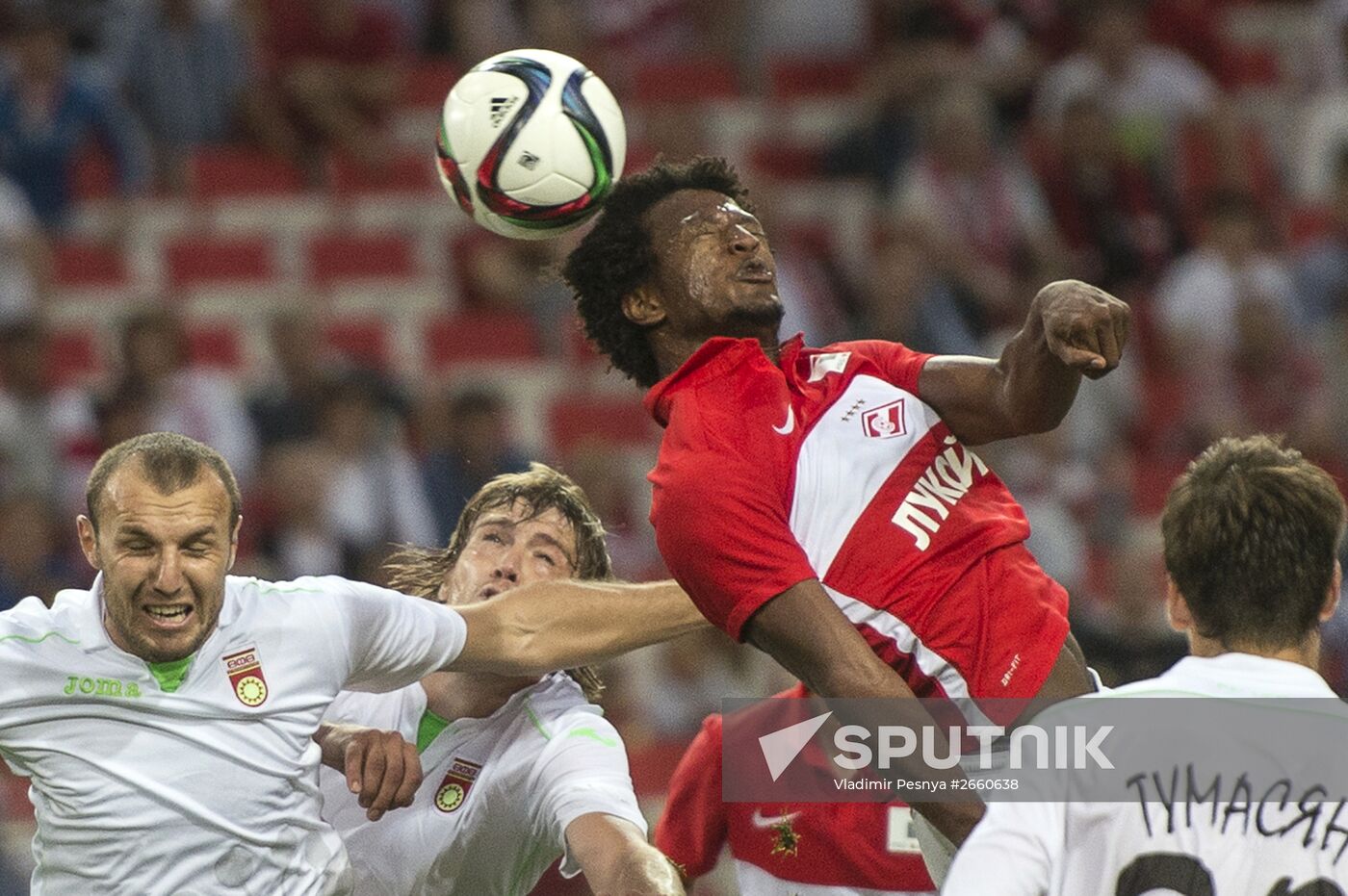 Football. Russian Premiere League. Spartak vs. Ufa