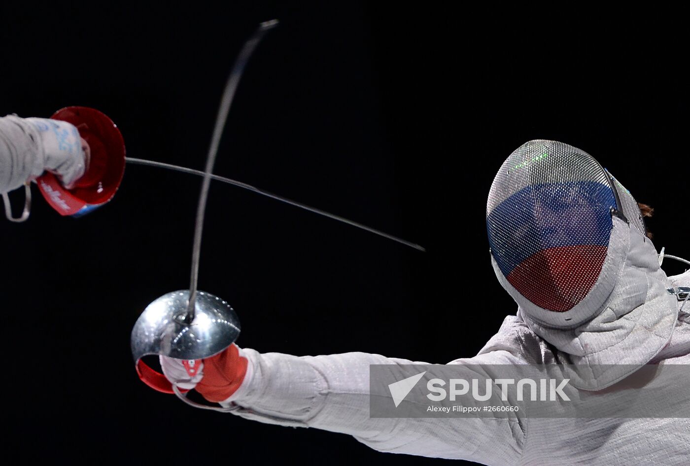 Fencing. World championships. Day Five