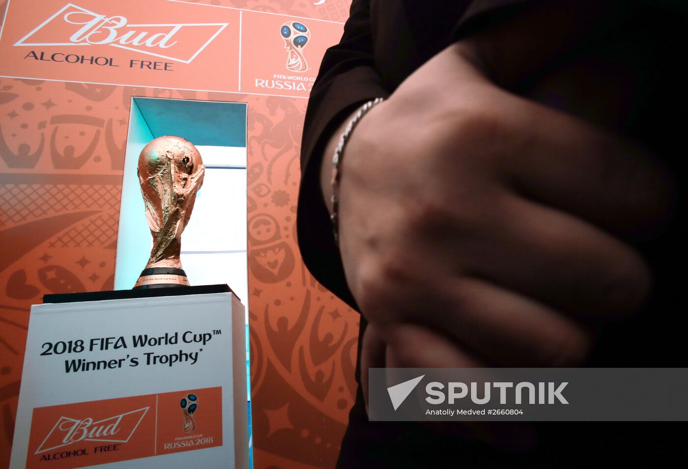 FIFA WOrld Cup arrives in St. Petersburg