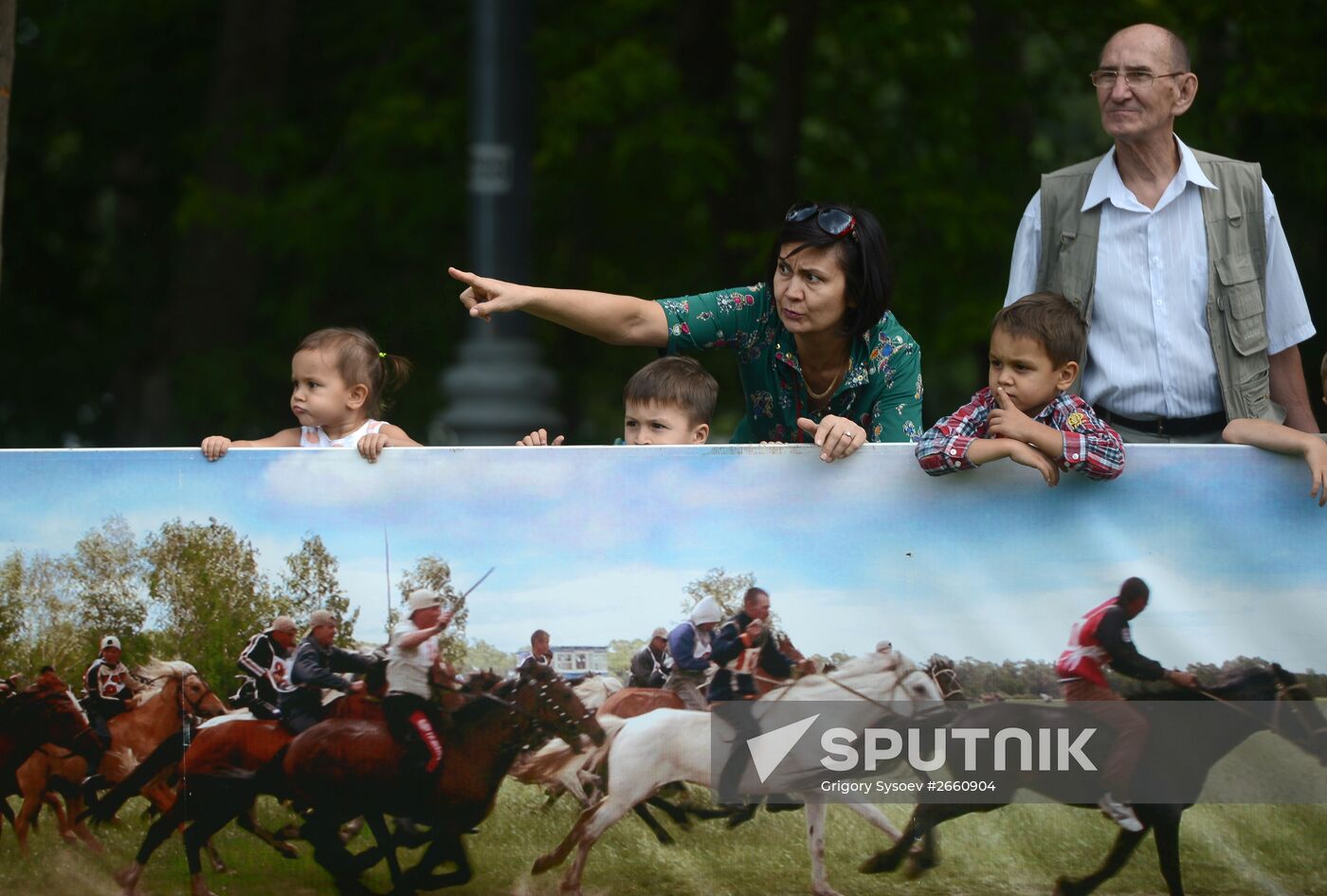 Sabantuy feast at Kolomenskoye Museum-Reserve