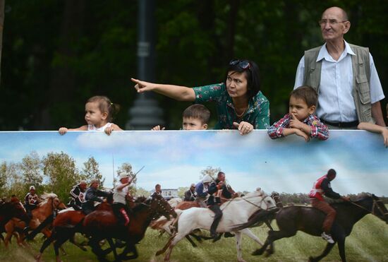 Sabantuy feast at Kolomenskoye Museum-Reserve
