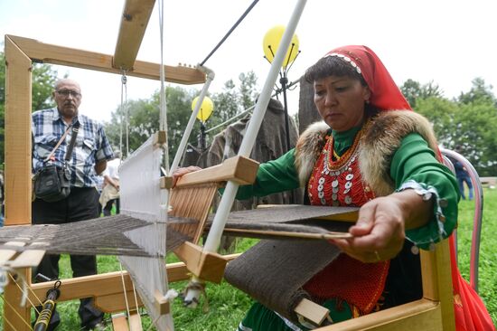 Sabantuy feast at Kolomenskoye Museum-Reserve