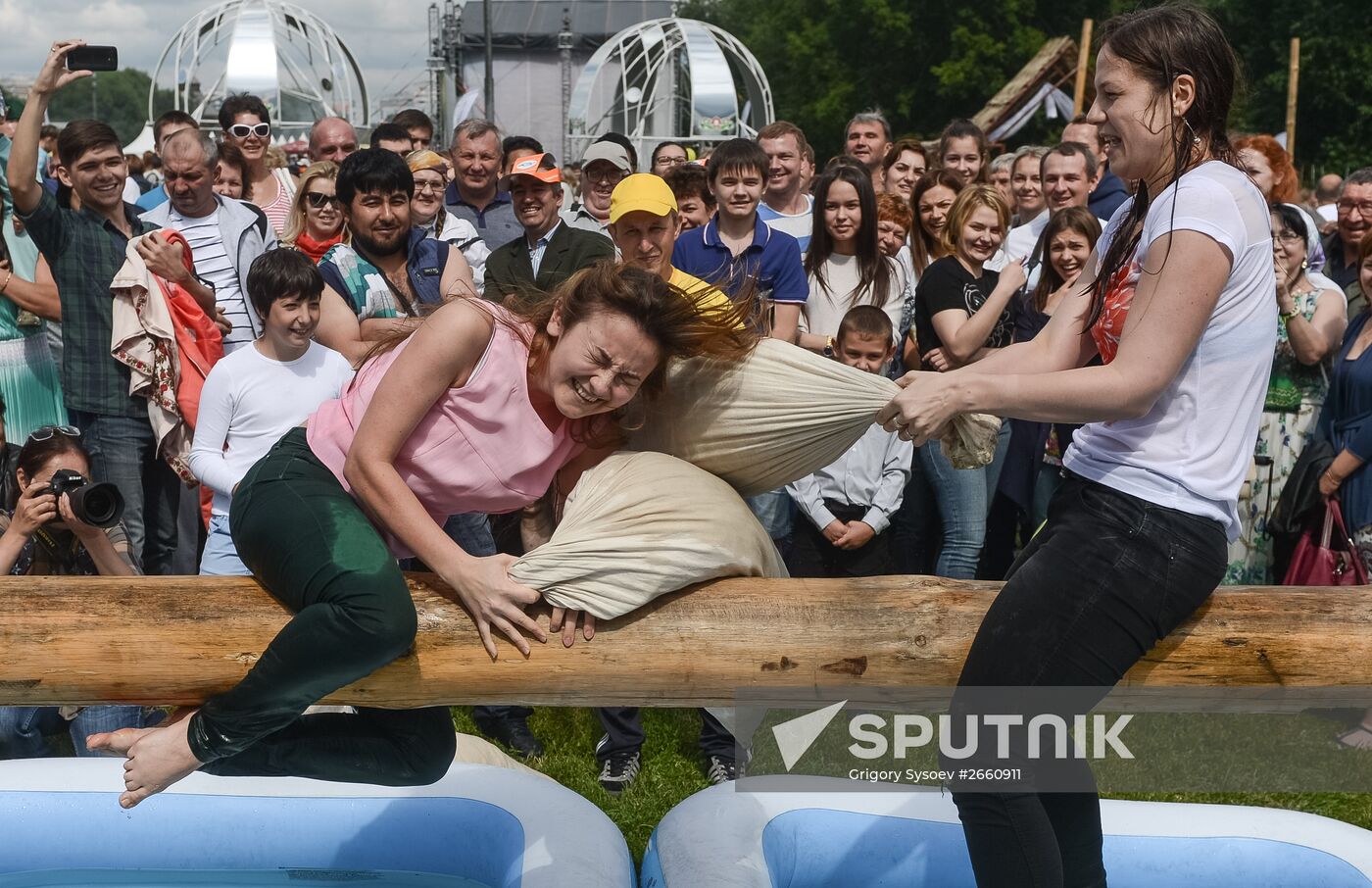 Sabantuy feast at Kolomenskoye Museum-Reserve