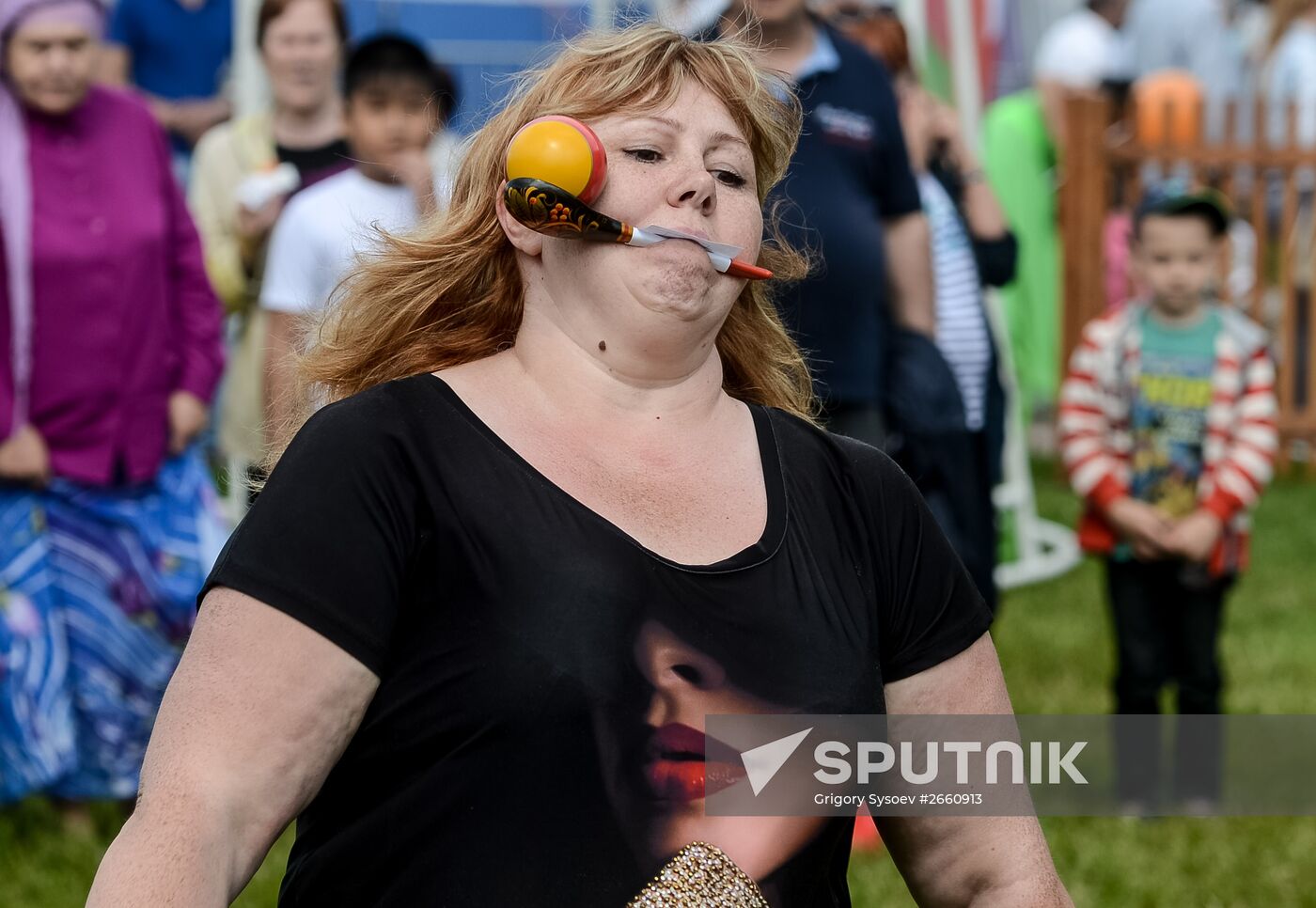 Sabantuy feast at Kolomenskoye Museum-Reserve