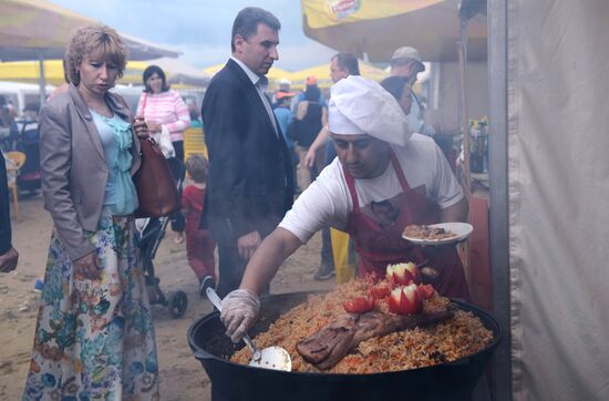 Sabantuy feast at Kolomenskoye Museum-Reserve