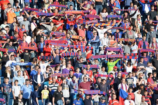 Football. Russian Premiere League. CSKA vs. Rubin