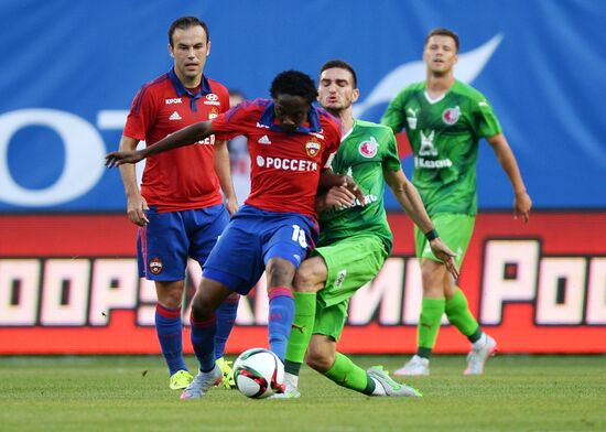 Football. Russian Premiere League. CSKA vs. Rubin