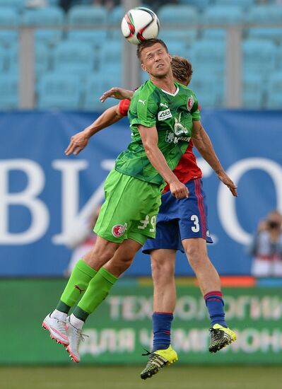Football. Russian Premiere League. CSKA vs. Rubin