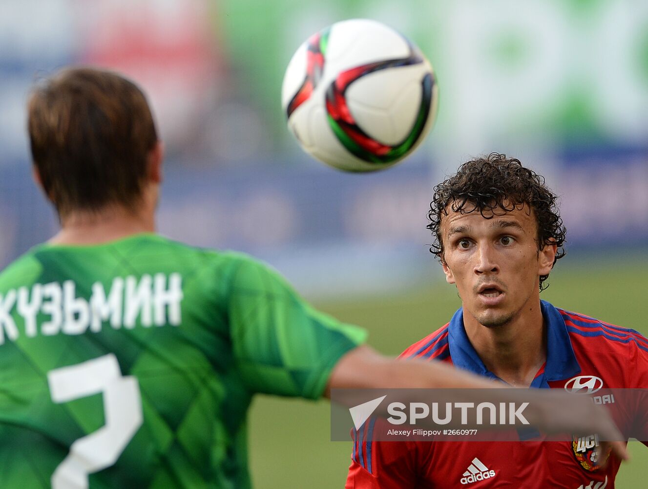Football. Russian Premiere League. CSKA vs. Rubin