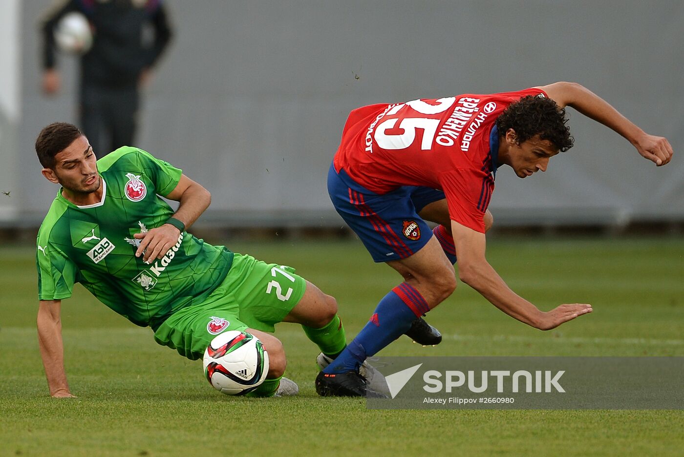 Football. Russian Premiere League. CSKA vs. Rubin