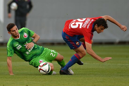 Football. Russian Premiere League. CSKA vs. Rubin