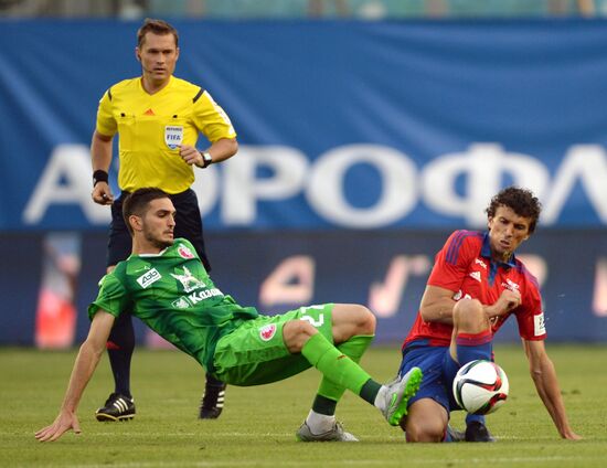 Football. Russian Premiere League. CSKA vs. Rubin