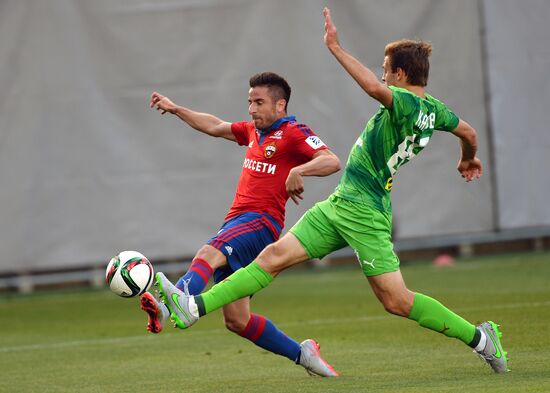 Football. Russian Premiere League. CSKA vs. Rubin