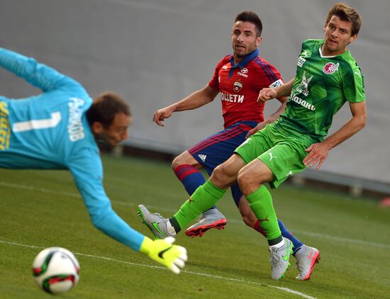 Football. Russian Premiere League. CSKA vs. Rubin