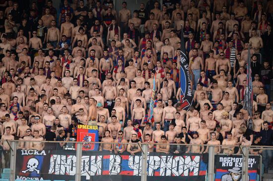 Football. Russian Premiere League. CSKA vs. Rubin
