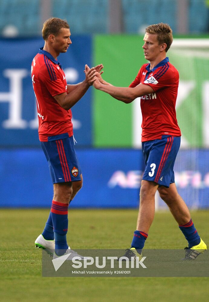 Football. Russian Premiere League. CSKA vs. Rubin
