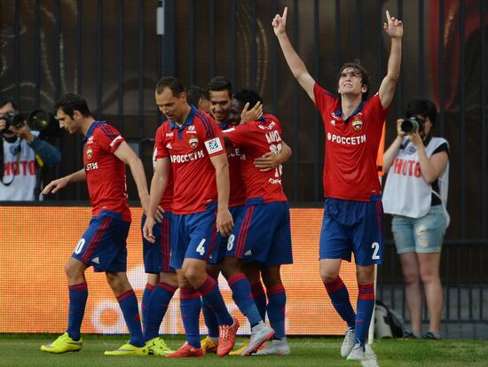 Football. Russian Premiere League. CSKA vs. Rubin