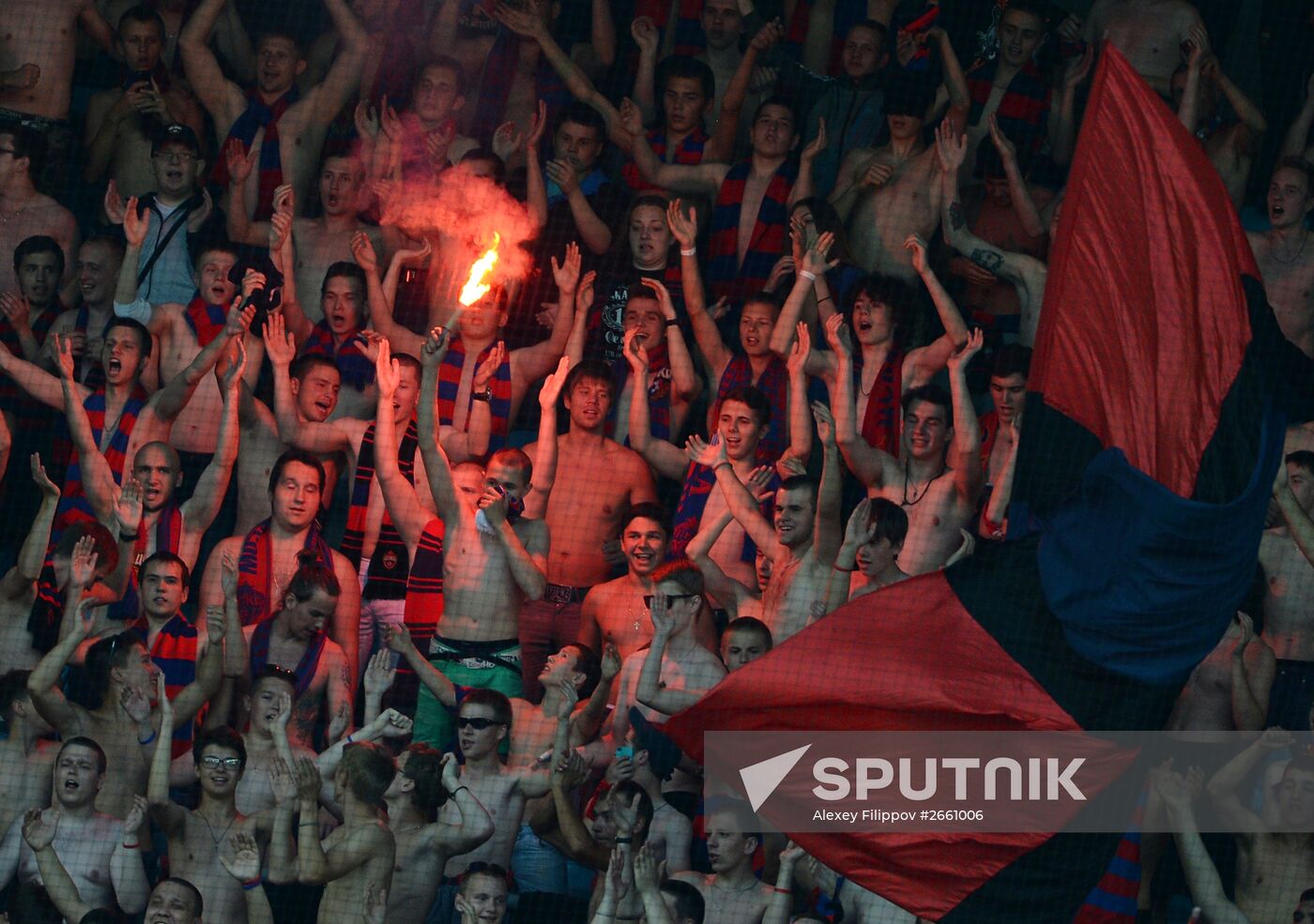 Football. Russian Premiere League. CSKA vs. Rubin