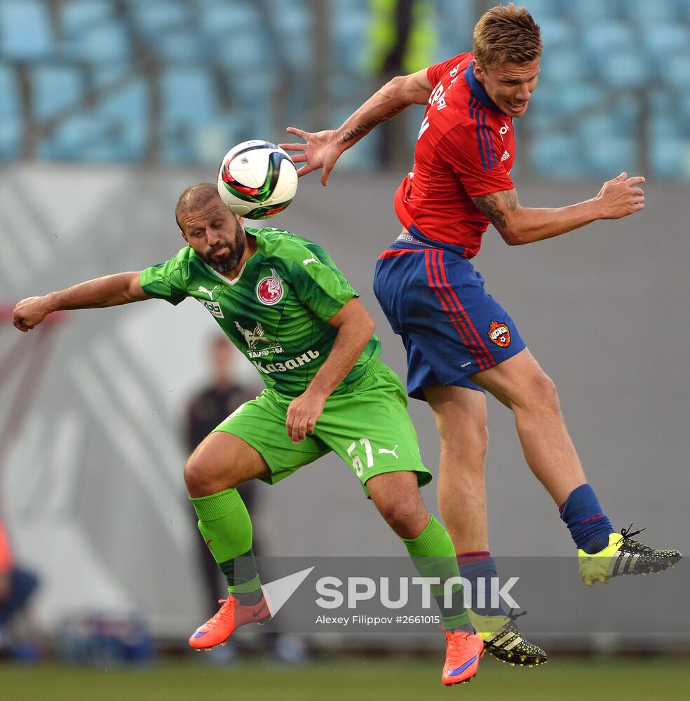 Football. Russian Premiere League. CSKA vs. Rubin