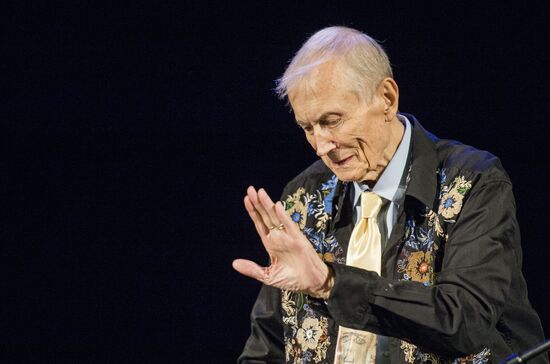 Poet Yevgeny Yevtushenko's birthday celebration