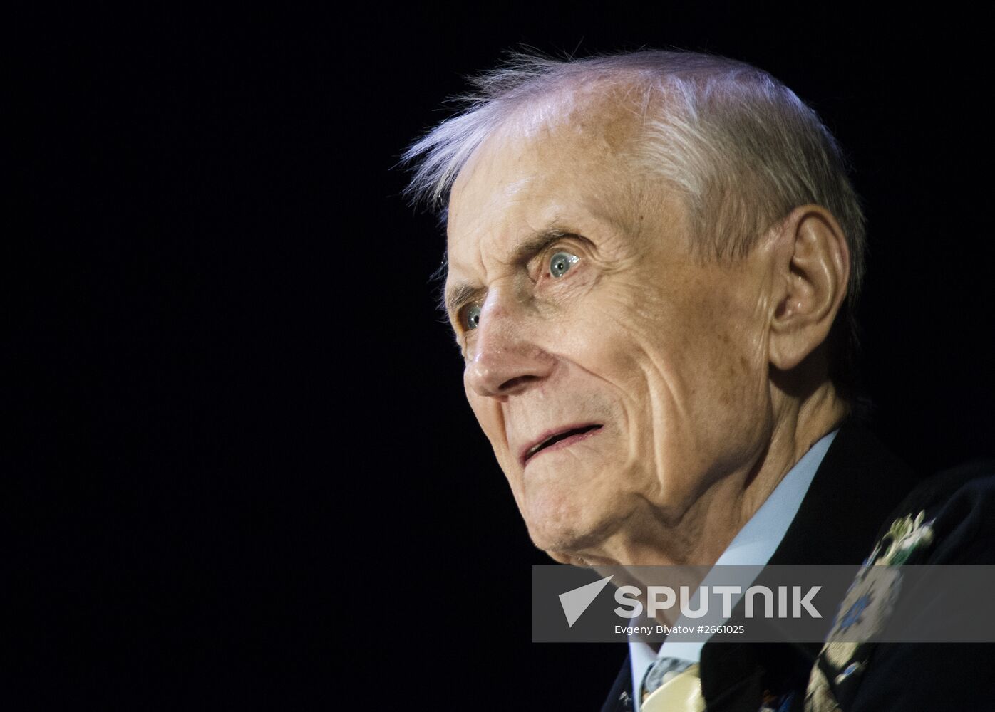 Poet Yevgeny Yevtushenko's birthday celebration