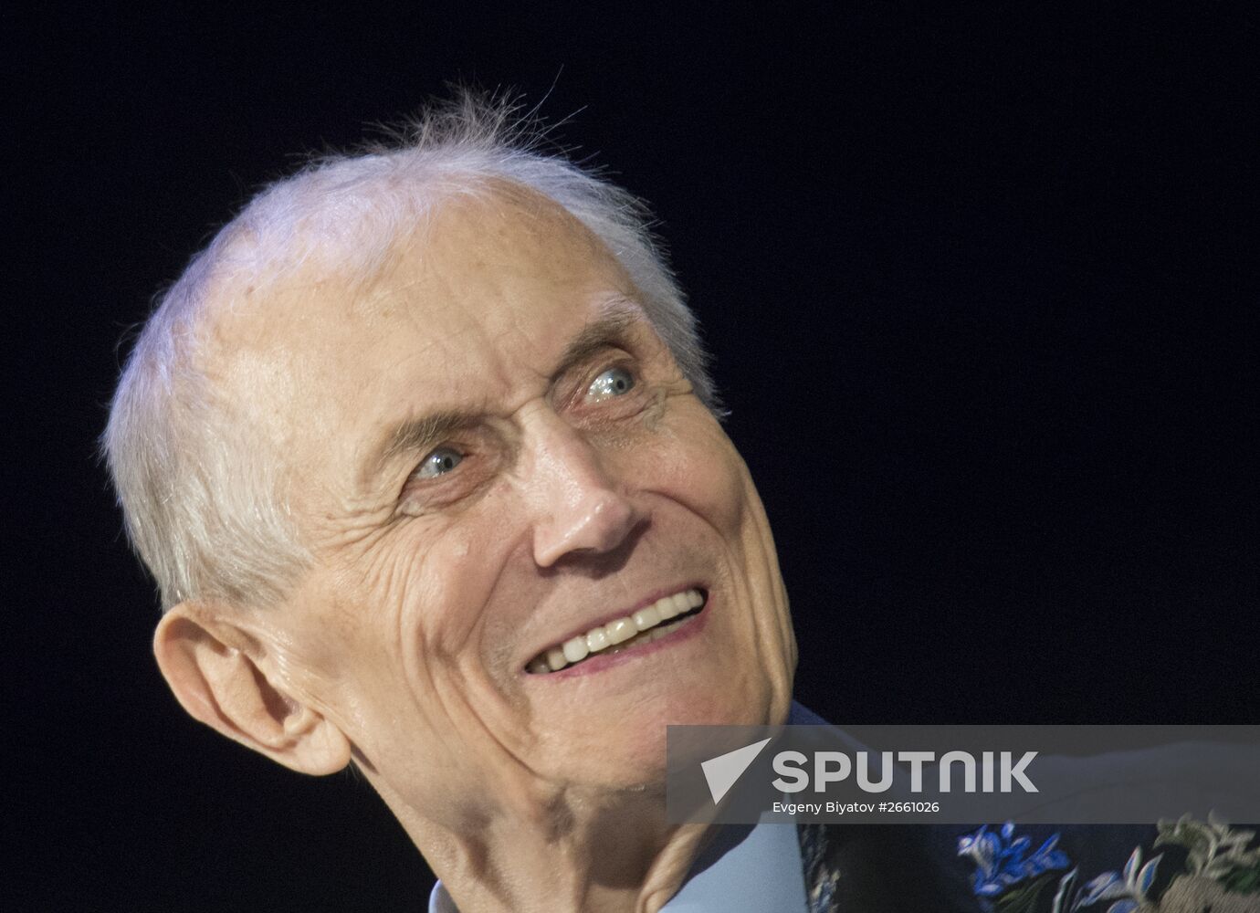Poet Yevgeny Yevtushenko's birthday celebration