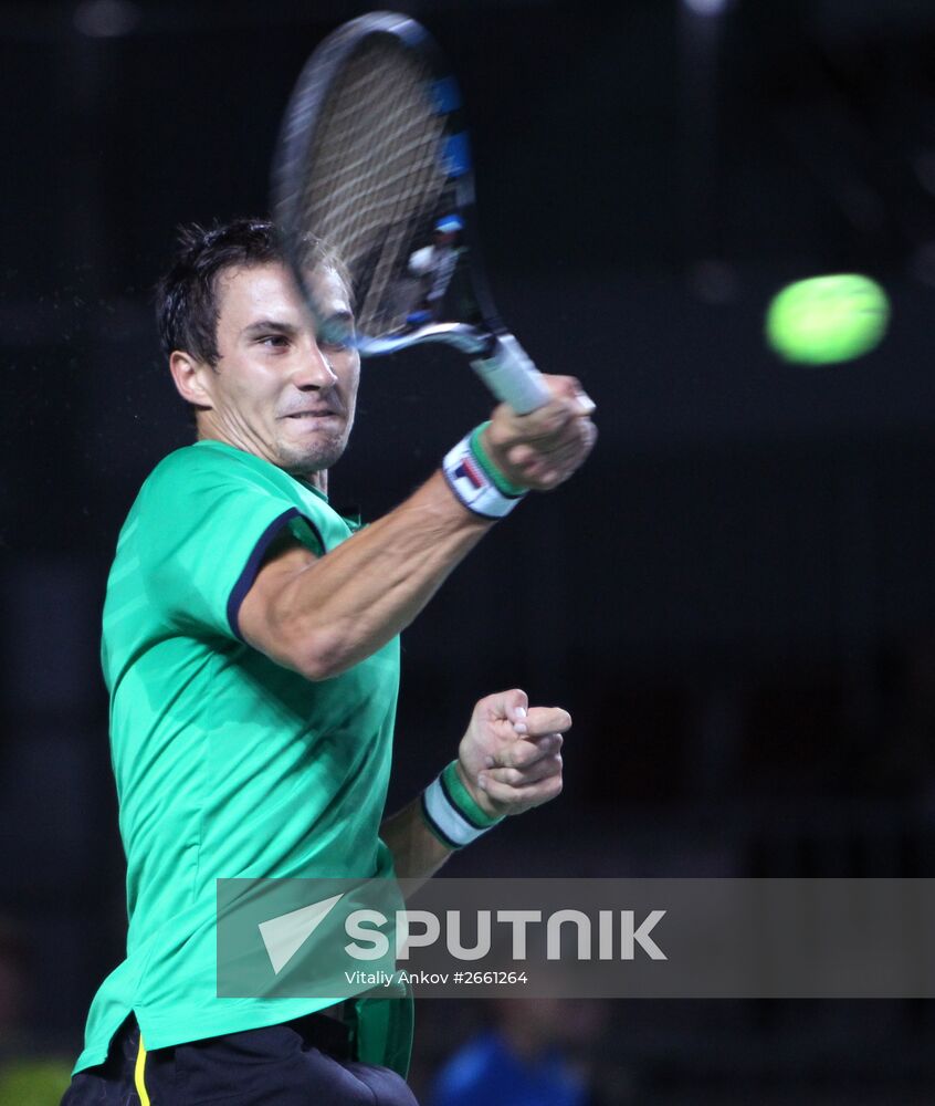 Tennis. Davis Cup. Russia vs. Spain. Day Three