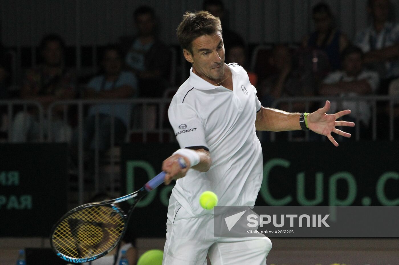 Tennis. Davis Cup. Russia vs. Spain. Day Three