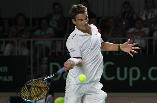 Tennis. Davis Cup. Russia vs. Spain. Day Three