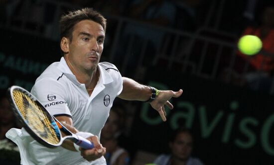 Tennis. Davis Cup. Russia vs. Spain. Day Three