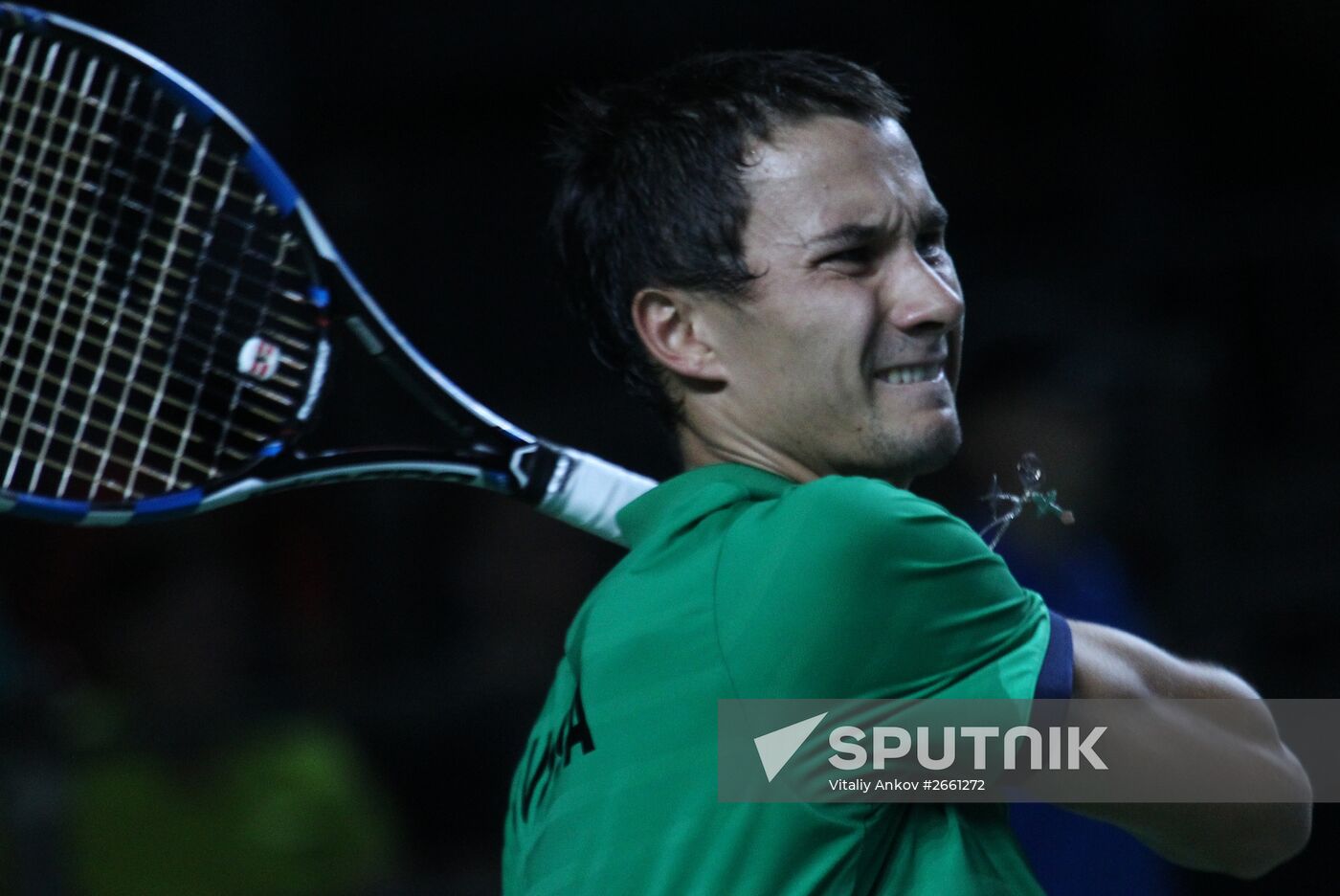 Tennis. Davis Cup. Russia vs. Spain. Day Three