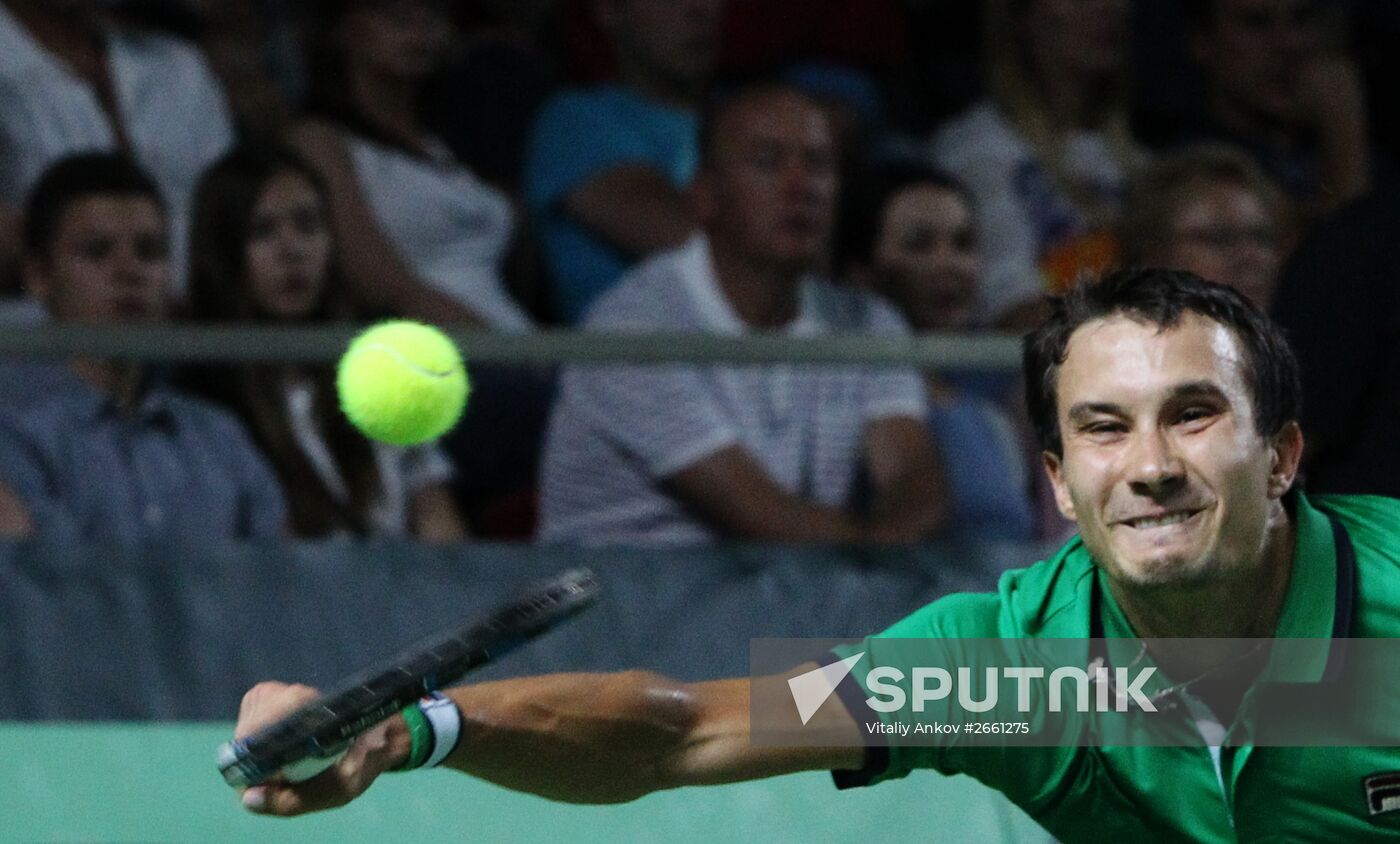 Tennis. Davis Cup. Russia vs. Spain. Day Three