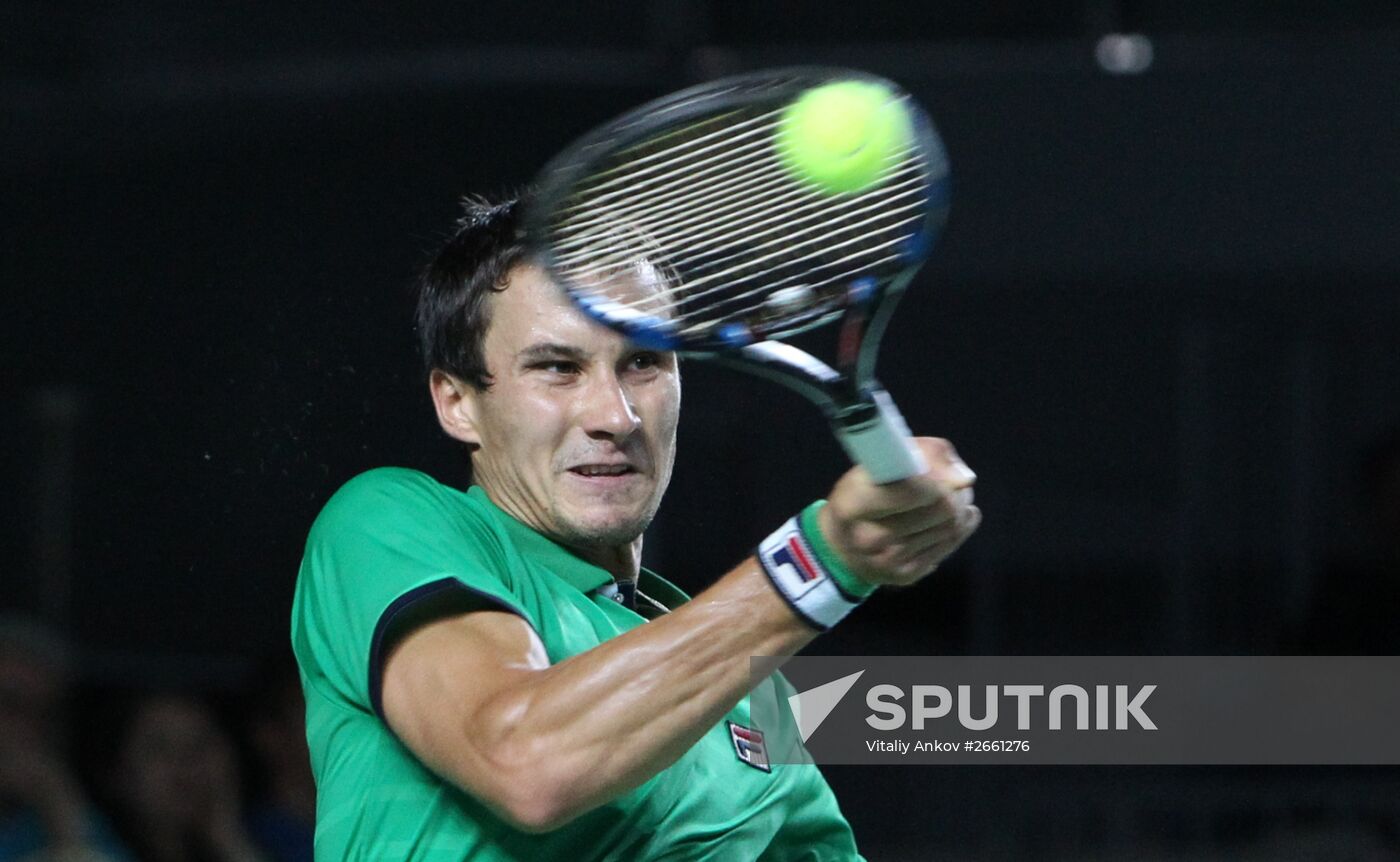 Tennis. Davis Cup. Russia vs. Spain. Day Three
