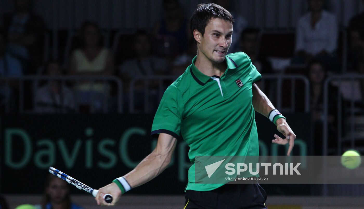 Tennis. Davis Cup. Russia vs. Spain. Day Three