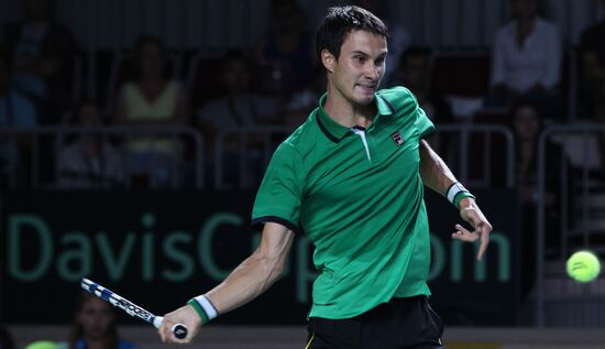 Tennis. Davis Cup. Russia vs. Spain. Day Three