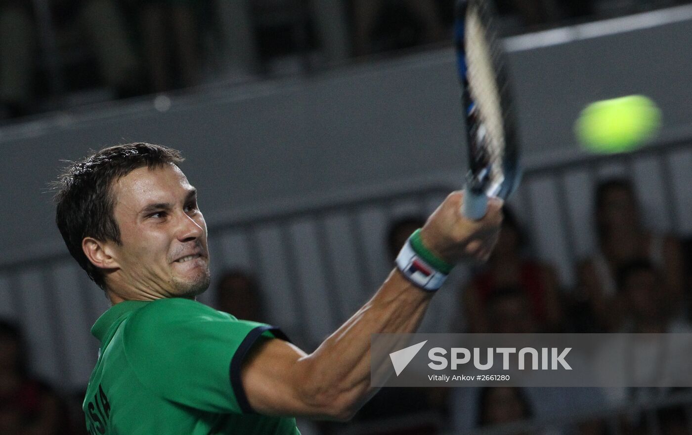 Tennis. Davis Cup. Russia vs. Spain. Day Three