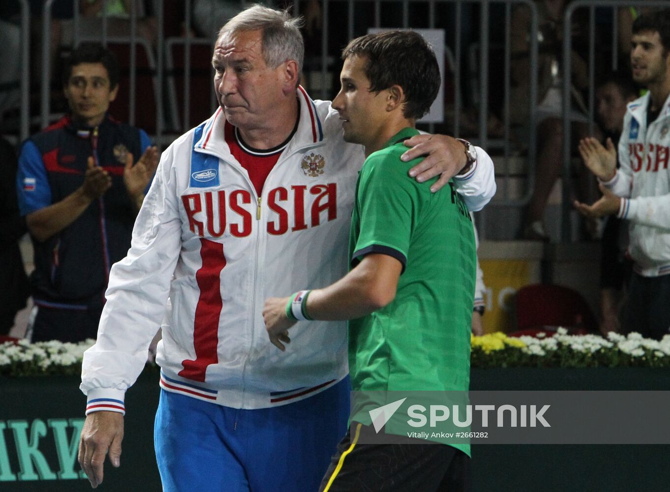 Tennis. Davis Cup. Russia vs. Spain. Day Three