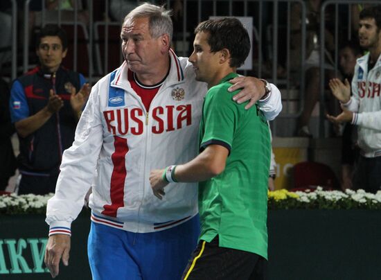 Tennis. Davis Cup. Russia vs. Spain. Day Three