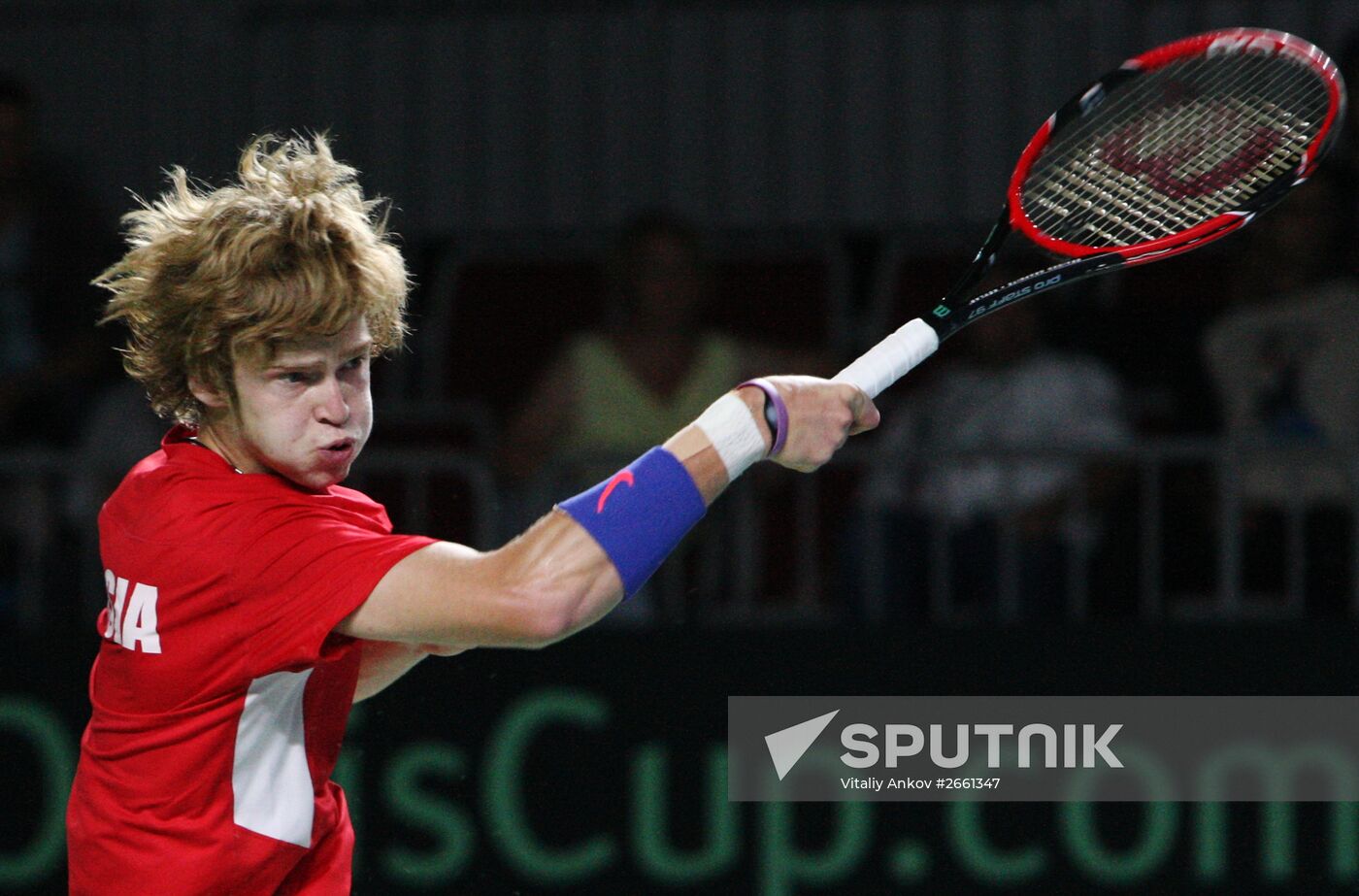 Tennis. Davis Cup. Russia vs. Spain. Day Three